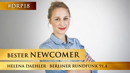 Helena Daehler vom Berliner Rundfunk 91.4 © Berliner Rundfunk 91.4 