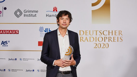 Christian Drosten, der Leiter der Virologie an der Berliner Charité © Deutscher Radiopreis / Morris Mac Matzen Foto: Morris Mac Matzen